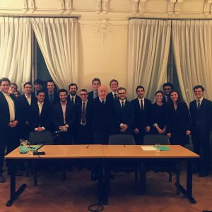 Rencontre avec le Président Valéry Giscard d'Estaing - Janvier 2018